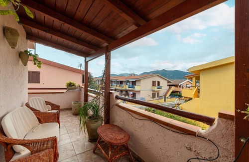 Villasimius House | Vacation Home "Maya" with Mountain View, Private Terrace & A/C