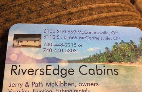 McConnelsville Cabin | Vacation & Hunting Cabin