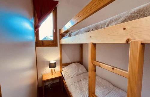 Vallandry Apartment | Vallandry: Apt 2 pièces 34m², 4 pers, proche pistes et centre, casier à skis - FR-1-757-118