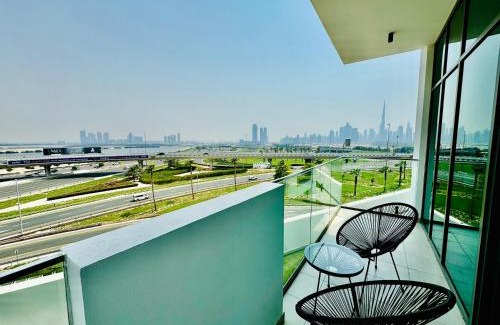 Jadaf Apartment | Venduras - Skyline View Farhad Azizi Residence Al Jaddaf
