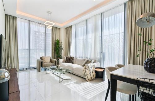 Al Barsha Apartment | Venetian - Relax in your private pool balcony in Dubai