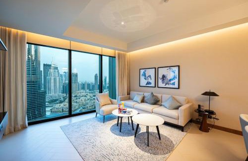 Downtown Dubai Apartment | Venetian - Sky 3BR - Address Opera with Burj & Fountain views