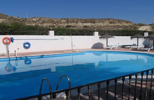 Vera Beach Apartment | Vera playa, 1 bedroom apartment in ground floor with terrace, A/C, Nª25