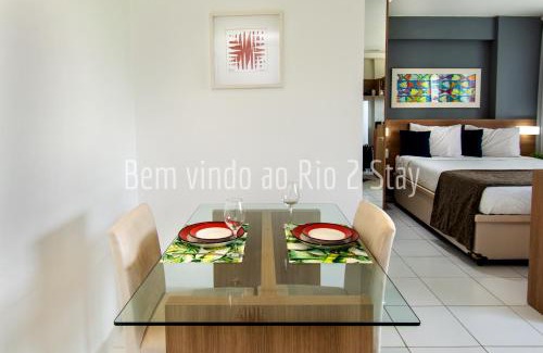 Jacarepagua Apartment | Verano Stay Flat com cozinha, garagem, wi-fi 400 megas perto Arena e Parque Olímpico