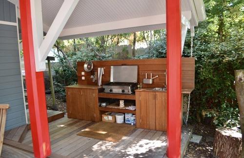 Lacanau-Ocean House | Very attractive pool house with wonderful terrace area