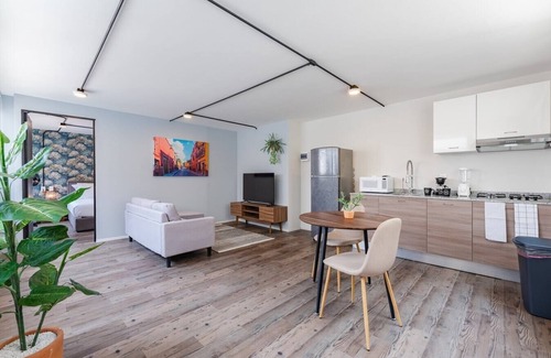 Xochimilco Apartment | VH | Loft Condesa | 1BR + Wifi and Rooftop | 290
