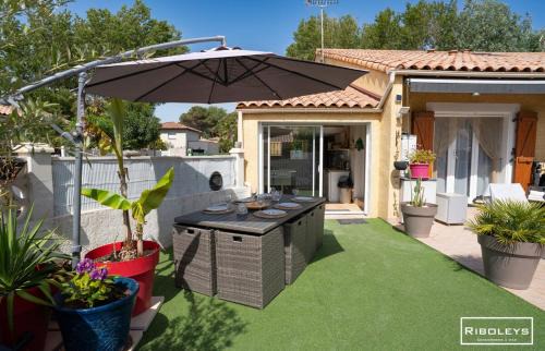 Vias Villa | Vias-plage - Villa climatisée de 65m2 à 600m de la plage