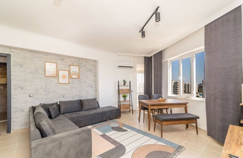 Lara Apartment | Vibrant Flat Near Lara Beach w/Sea View in Antalya