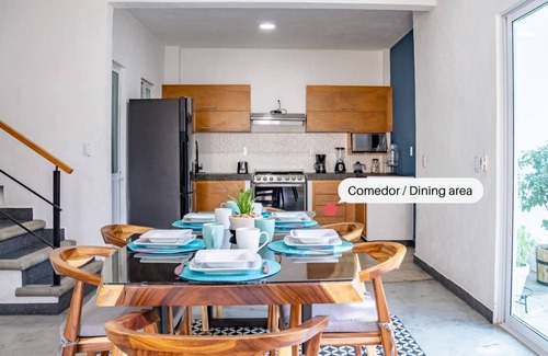 Tequesquitengo House | Vida Casa Kuxtal Rooftop con vista al Lago