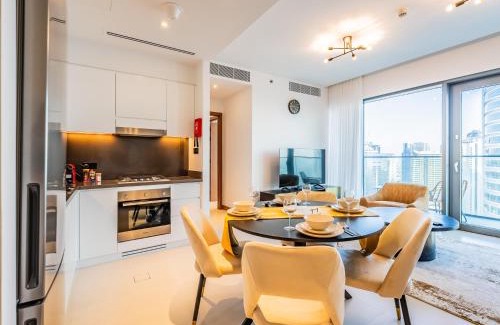 Dubai Marina Apartment | Vida Dubai Marina-1BR Retreat-Cityscape