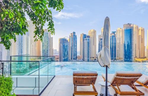 Dubai Marina Apartment | Vida Dubai Marina-1BR Retreat-Cityscape
