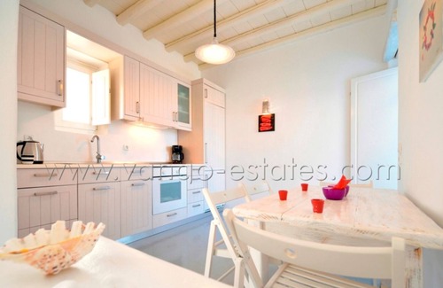 Panormos Villa | View of Panormos bay, private swimming pool, 700m from the organized beach