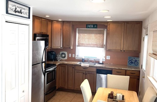 Townsend's Inlet Condo | Views! Big wrap around deck w/views of the bay & sunset & still close to beach!