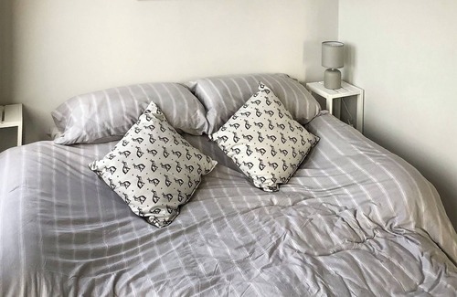 Anderby Creek Cottage | Views inland across the fields and only 100 yards to the unspoilt sandy beach at Anderby Creek.