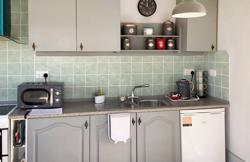 Anderby Creek Cottage | Views inland across the fields and only 100 yards to the unspoilt sandy beach at Anderby Creek.