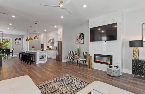 West Panama City Beach House | Views, Roof Patio, Hot Tub, Golf Cart - Bold and Boujee
