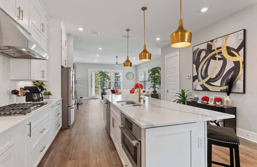 West Panama City Beach House | Views, Roof Patio, Hot Tub, Golf Cart - Bold and Boujee