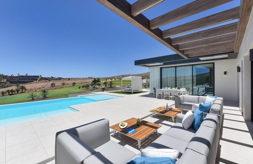 San Bartolome de Tirajana Villa | Villa Salobre Lux | Luxury Retreat in Gran Canaria | Private Outdoor Pool | BBQ.