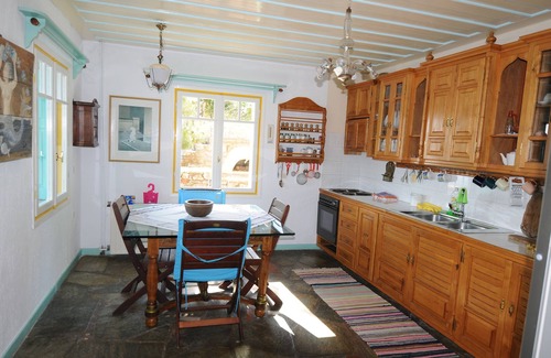 Agios Petros Villa | Vilavala: Nestling in fragrant green pines above sparkling blue Aegean waters