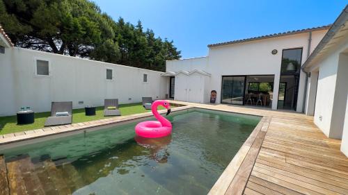 La Couarde-sur-Mer Villa | Villa à la décoration moderne avec piscine proche plage