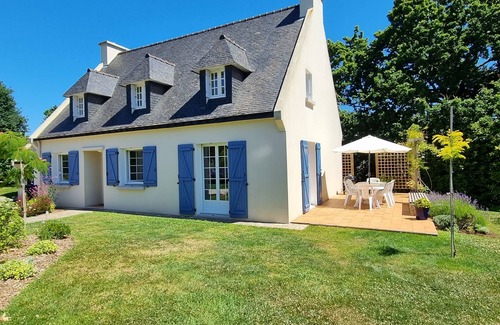 Concarneau Villa | Villa 300m beach of white sands has Concarneau - Wi fi, garden