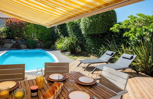 Chateau-d'Olonne Villa | Villa 6 pers. with private heated pool
