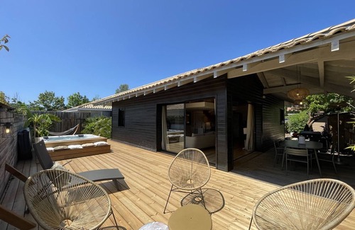 Moliets-et-Maa Villa | Villa 6 pers with spa and parking in Moliets