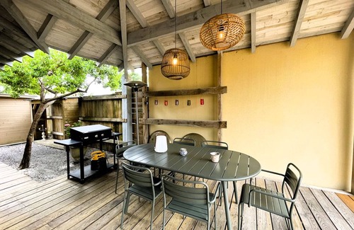 Moliets-et-Maa Villa | Villa 6 pers with spa and parking in Moliets