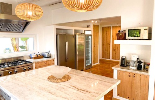 Santa Eulalia del Rio Villa | Villa, 6BR, Sea views, walk to the beach, pool house