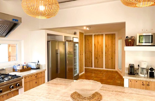 Santa Eulalia del Rio Villa | Villa, 6BR, Sea views, walk to the beach, pool house