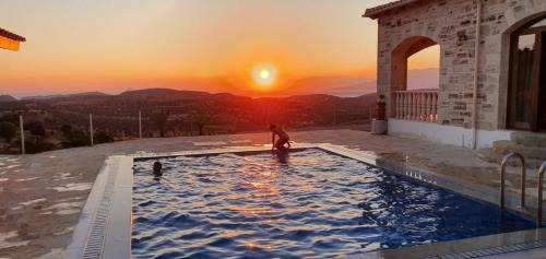 Sivas Villa | Villa Agapi - sea view - ecological swimming pool - privacy