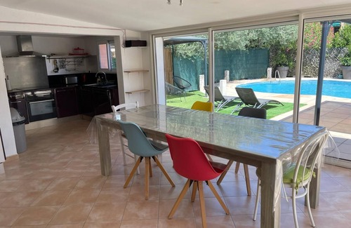 Antibes House | Villa air-conditioned pool 3 bedrooms sea 800m