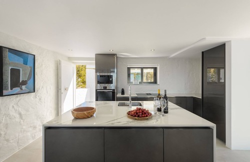 Chorafakia Villa | Villa Anton Sea front Villa with Private Heated Swimmingpool Chania Crete