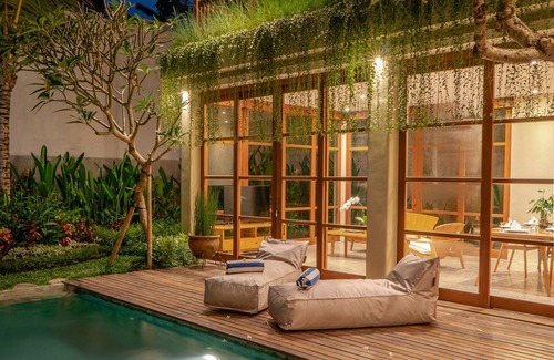 Pererenan Villa | Villa Ascarya at Anandathu Villas - Luxury 3BR Villa w/Private Pool in Canggu