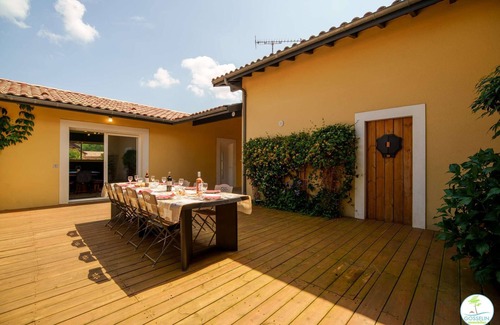Parentis-en-Born House | Villa avec Piscine chauffée Classée 5 étoiles 12 personnes