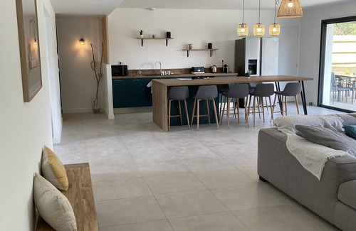 Tosse Villa | Villa Avec Piscine Chauffée 10 min en Voiture de L'océan