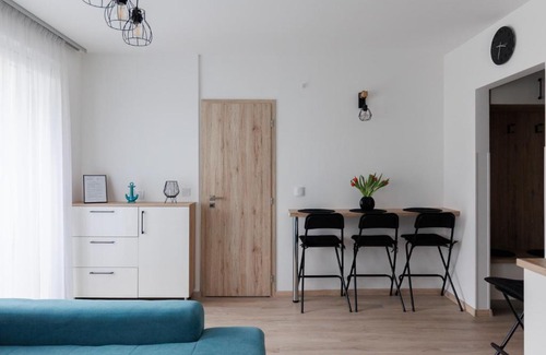 Siofok Aranypart Apartment | Villa Bauhaus Wellness Apartman Fsz. 1