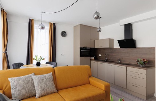 Siofok Aranypart Apartment | Villa Bauhaus Wellness Apartman