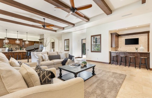 Palm Desert House | Villa Bella - Private Estate with Outdoor Amenities, Gym & Game Room