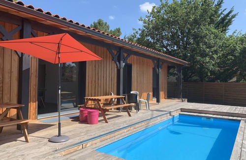 Lanton House | VILLA BOIS ESPRIT BASSIN