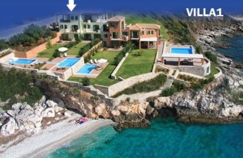 Skala Villa | Villa Brio complex.Your balcony on the Ionian Sea! Villa 2