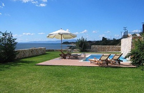 Skala Villa | Villa Brio complex.Your balcony on the Ionian Sea! Villa 2