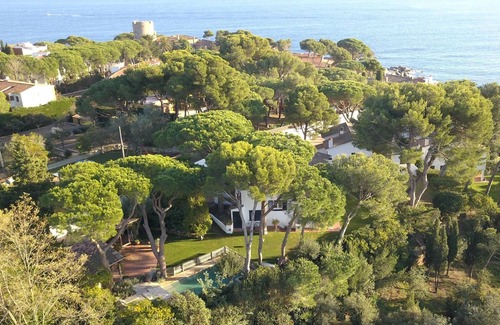 Calella de Palafrugell Villa | Villa Canadell con piscina y vista mar