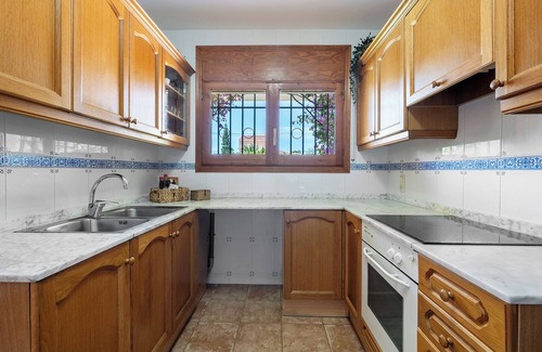 Les Tres Cales Villa | Villa 'Chalet a Pie Cala Forn con Piscina' with Private Pool, Terrace & Wi-Fi