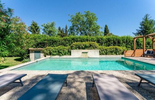 Fontvieille Villa | Villa 'Charming with Pool' with Private Pool, Wi-Fi and Air Conditioning