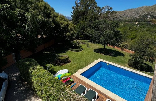 Puerto de Pollensa Villa | Villa Coloma: Large Exclusive Villa with Private Pool and Mountain Views