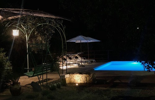 Cuili Murvoni Villa | Villa 'Con Piscina Solanas' with Mountain View, Wi-Fi and Air Conditioning