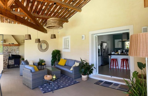 Roquefort-les-Pins Villa | Villa Contemporaine Lumineuse au Calme Avec Piscine