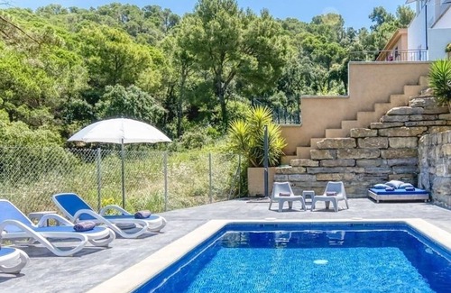 Blanes Villa | Villa "Costacabana - Fransisca" with Mountain View, Private Pool & Wi-Fi