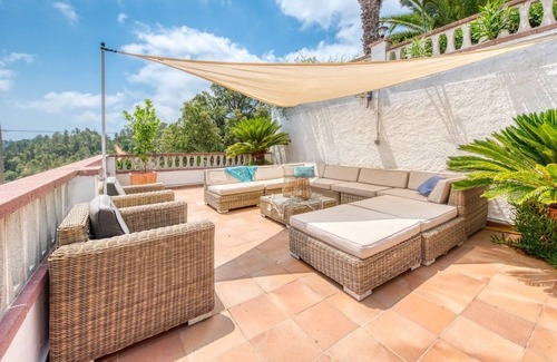 Lloret de Mar Villa | Villa 'Costacabana - Santa Maria' with Sea View, Private Pool and Wi-Fi